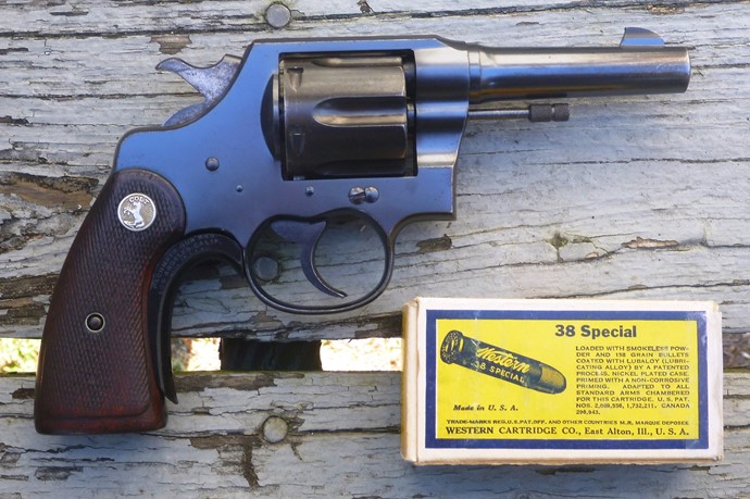 1933 Colt New Service .38 Special 4-inch